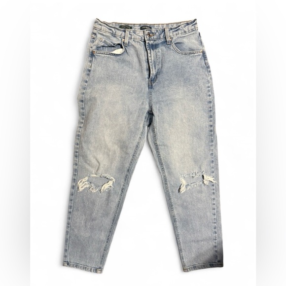 wild fable Denim - wild fable Light Wash Distressed Boyfriend Jeans